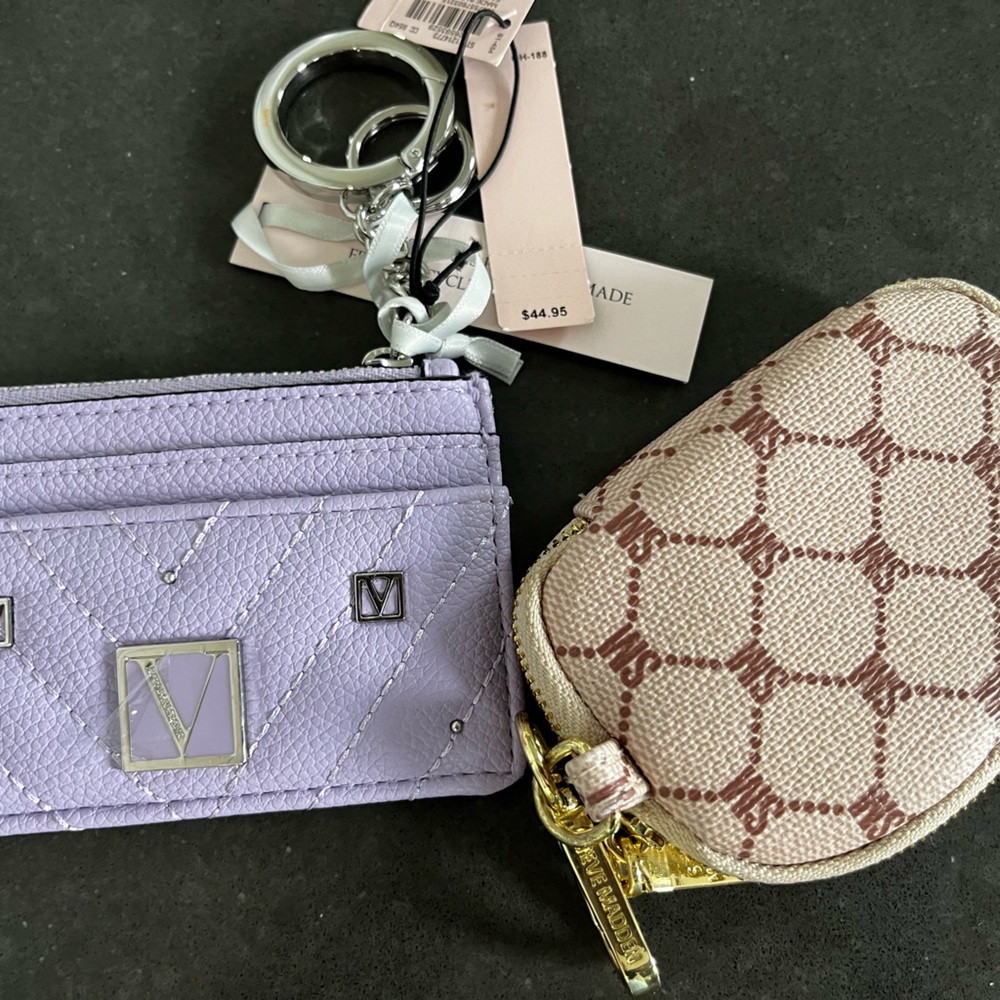 Name brand coin purses and card holder